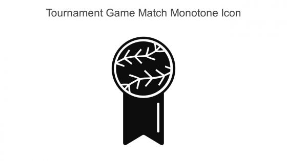 Tournament Game Match Monotone Icon In Powerpoint Pptx Png And Editable Eps Format