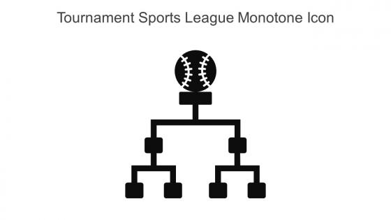 Tournament Sports League Monotone Icon In Powerpoint Pptx Png And Editable Eps Format