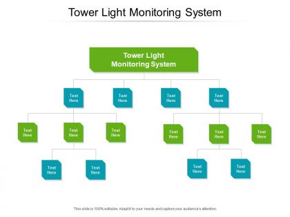 Tower light monitoring system ppt powerpoint presentation show professional cpb