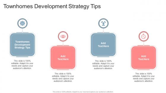 Townhomes Development Strategy Tips In Powerpoint And Google Slides Cpb