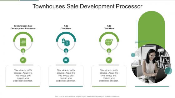 Townhouses Sale Development Processor In Powerpoint And Google Slides Cpb
