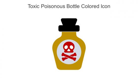 Toxic Poisonous Bottle Colored Icon In Powerpoint Pptx Png And Editable Eps Format