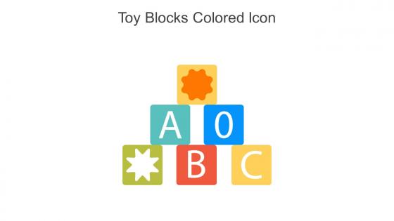 Toy Blocks Colored Icon In Powerpoint Pptx Png And Editable Eps Format