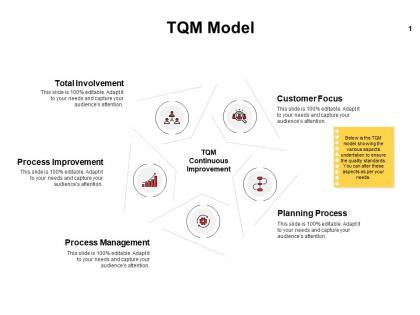 Tqm model improvement ppt powerpoint presentation professional layouts