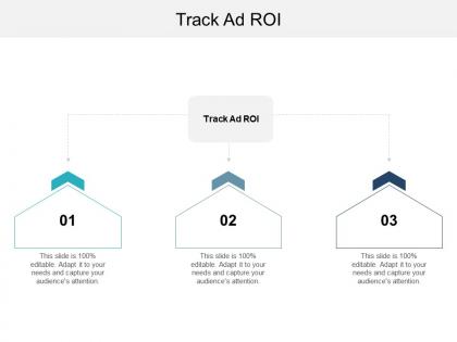 Track ad roi ppt powerpoint presentation styles rules cpb