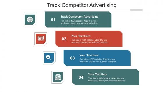 Track competitor advertising ppt powerpoint presentation file graphics cpb