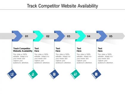Track competitor website availability ppt powerpoint presentation template cpb