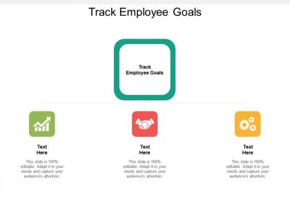 Track employee goals ppt powerpoint presentation clipart cpb