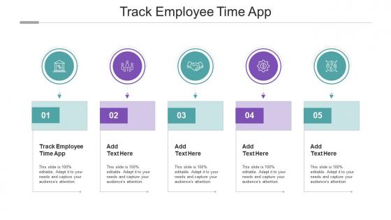 Track Employee Time App In Powerpoint And Google Slides Cpb