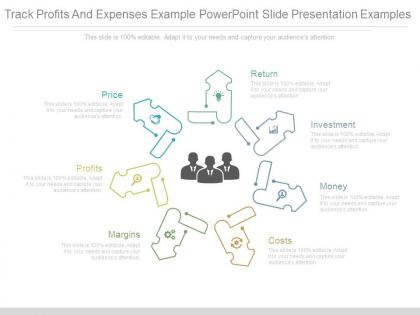 Track profits and expenses example powerpoint slide presentation examples