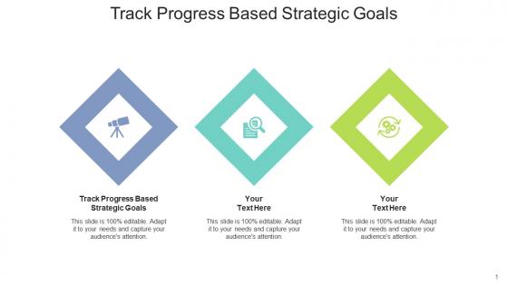 Track progress based strategic goals ppt powerpoint presentation slides professional cpb
