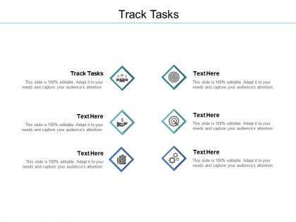 Track tasks ppt powerpoint presentation ideas information cpb