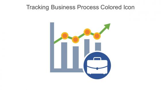 Tracking Business Process Colored Icon In Powerpoint Pptx Png And Editable Eps Format