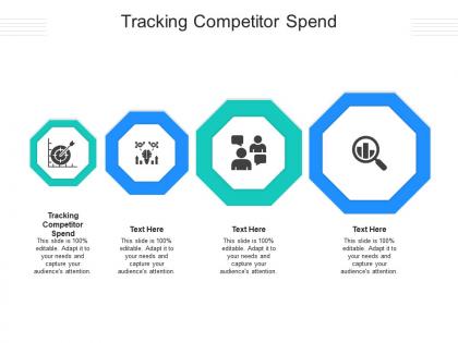 Tracking competitor spend ppt powerpoint presentation pictures images cpb