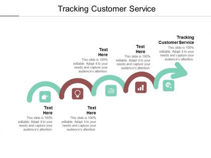 Tracking customer service ppt powerpoint presentation layouts grid cpb