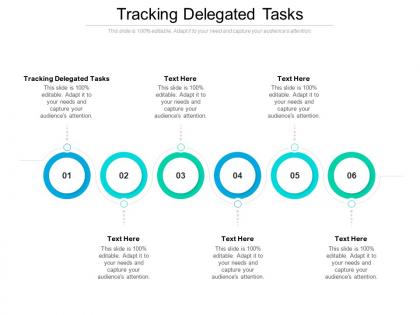 Tracking delegated tasks ppt powerpoint presentation styles slide cpb