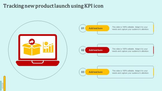 Tracking New Product Launch Using KPI Icon