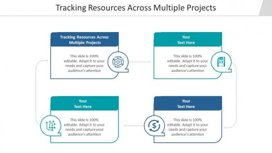 Tracking resources across multiple projects ppt powerpoint presentation summary cpb