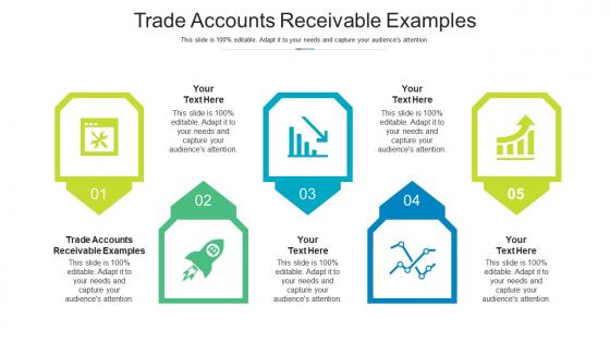 Trade accounts receivable examples ppt powerpoint presentation summary format ideas cpb