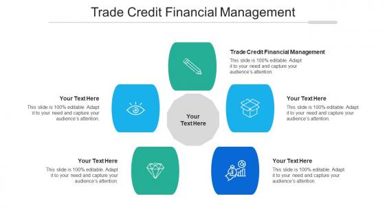 Trade Credit Financial Management Ppt Powerpoint Presentation File Example Cpb