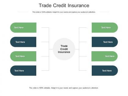 Trade credit insurance ppt powerpoint presentation icon inspiration cpb