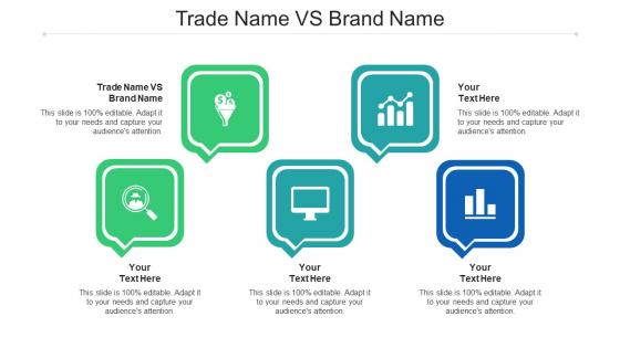 Trade Name Vs Brand Name Ppt Powerpoint Presentation Infographic Template Files Cpb