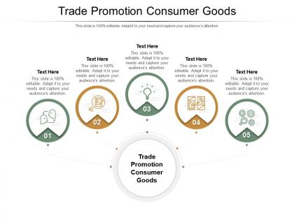 Trade promotion consumer goods ppt powerpoint presentation pictures gallery cpb