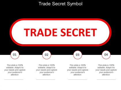 Trade secret symbol