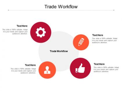 Trade workflow ppt powerpoint presentation visual aids gallery cpb
