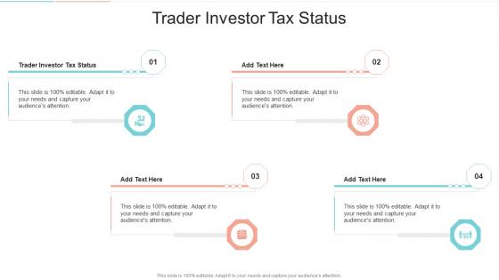 Trader Investor Tax Status In Powerpoint And Google Slides Cpb