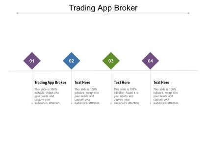 Trading app broker ppt powerpoint presentation icon introduction cpb