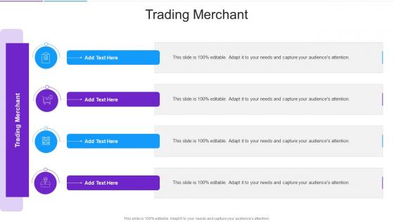 Trading Merchant In Powerpoint And Google Slides Cpb