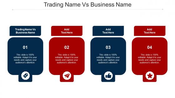 Trading Name Vs Business Name Ppt Powerpoint Presentation Styles Graphics Cpb