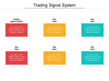 Trading signal system ppt powerpoint presentation summary clipart cpb