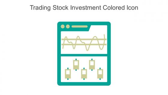Trading Stock Investment Colored Icon In Powerpoint Pptx Png And Editable Eps Format