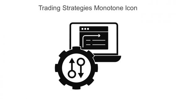 Trading Strategies Monotone Icon In Powerpoint Pptx Png And Editable Eps Format