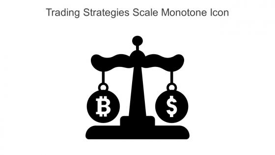 Trading Strategies Scale Monotone Icon In Powerpoint Pptx Png And Editable Eps Format