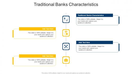 Traditional Banks Characteristics In Powerpoint And Google Slides Cpb