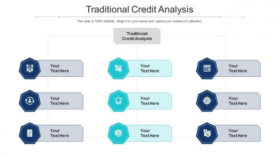 Traditional Credit Analysis Ppt Powerpoint Presentation Pictures Master Slide Cpb
