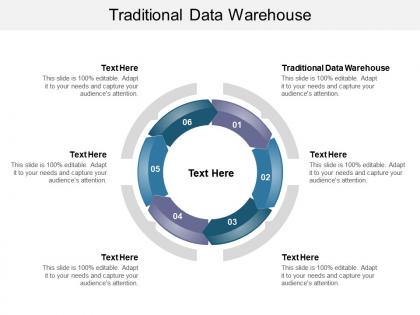 Traditional data warehouse ppt powerpoint presentation pictures structure cpb