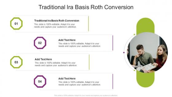 Traditional Ira Basis Roth Conversion In Powerpoint And Google Slides Cpb
