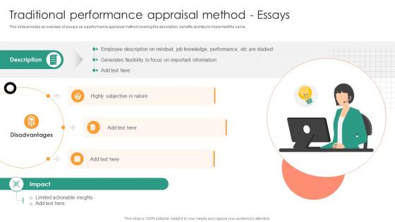 Traditional Performance Appraisal Method Essays Understanding Performance Appraisal A Key To Organizational
