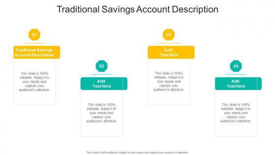 Traditional Savings Account Description In Powerpoint And Google Slides Cpb