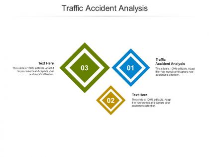 Traffic accident analysis ppt powerpoint presentation infographics graphics example cpb