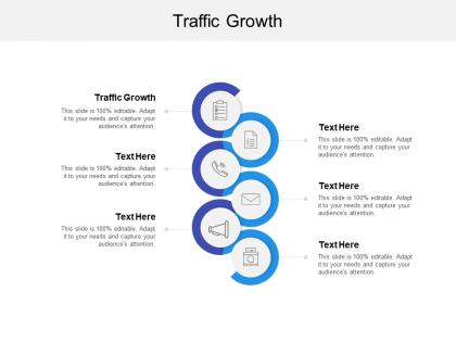Traffic growth ppt powerpoint presentation outline layout ideas cpb