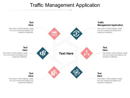 Traffic management application ppt powerpoint presentation professional graphics cpb