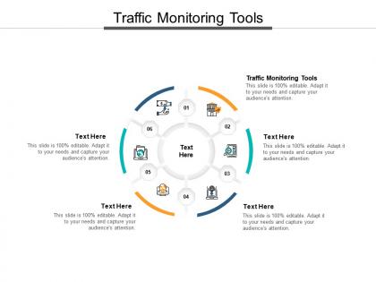 Traffic monitoring tools ppt powerpoint presentation infographics visual aids cpb