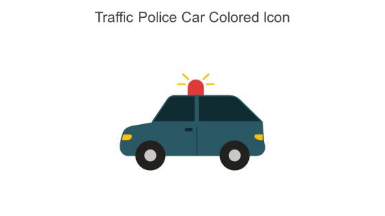 Traffic Police Car Colored Icon In Powerpoint Pptx Png And Editable Eps Format