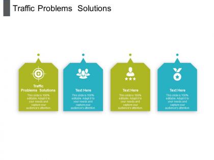 Traffic problems solutions ppt powerpoint presentation layouts slide portrait cpb