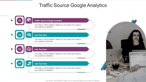 Traffic Source Google Analytics In Powerpoint And Google Slides Cpb
